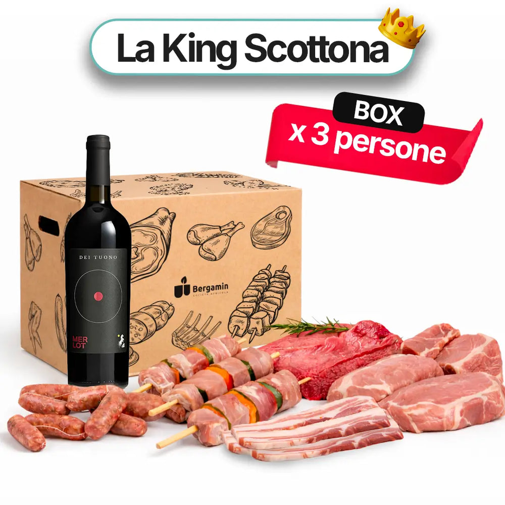 La King Scottona - Box Grigliata x3 Persone