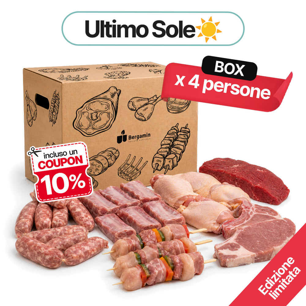 "Ultimo Sole" - Box Grigliata x4 Persone